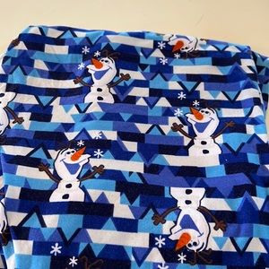 Lularoe TC Olaf Frozen leggings, almost new